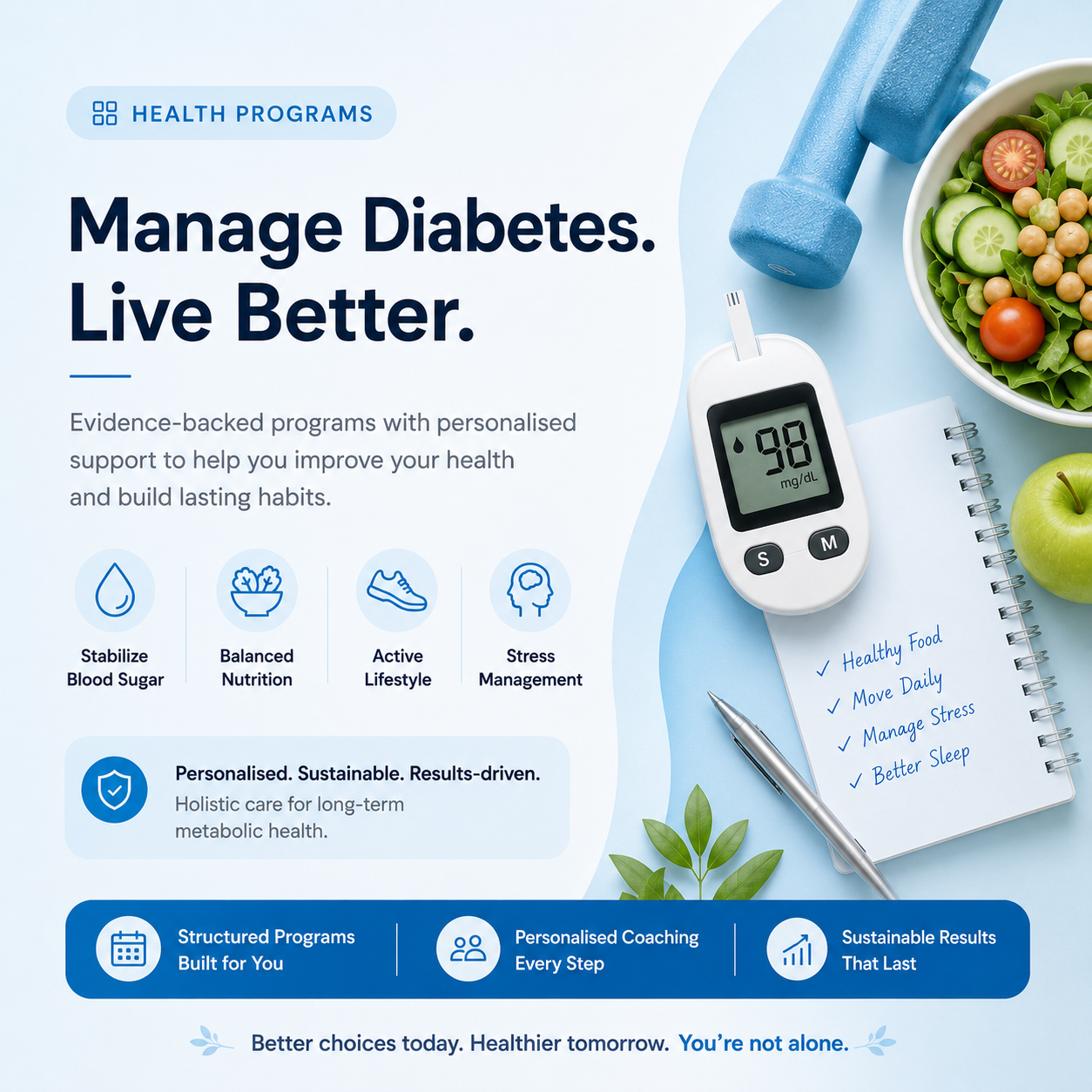 Diabetes wellness consultation